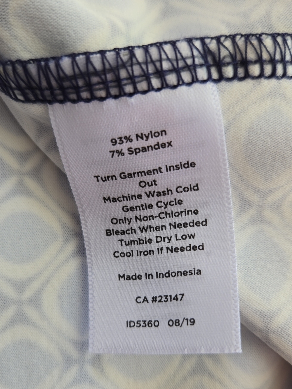 Talbots Jersey Side Tie Shift Dress, Petite NWT - Picture 6 of 9